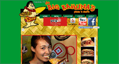 Desktop Screenshot of bigkahunaspizzahawaii.com